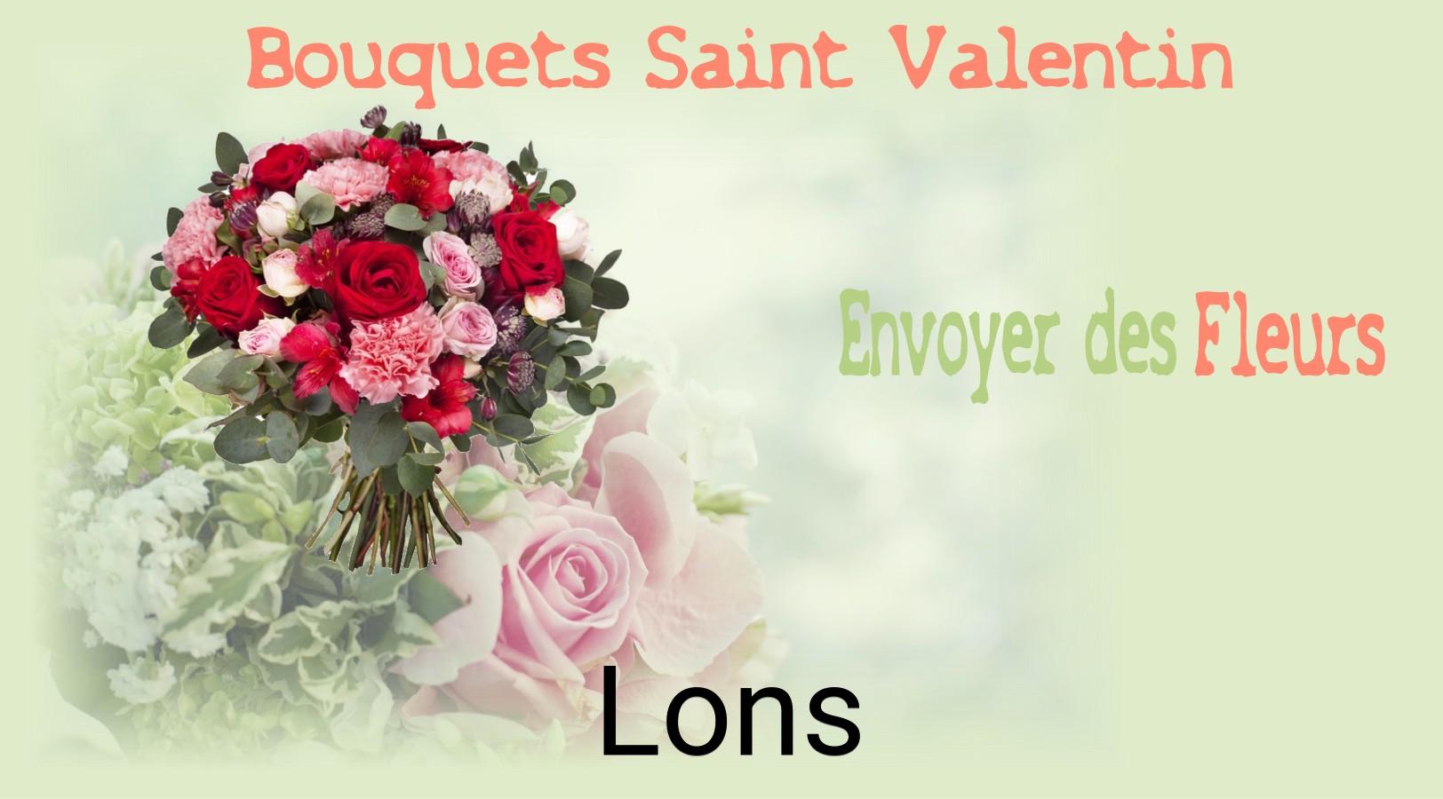 Roses de Saint-Valentin livrées à Lons